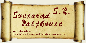Svetorad Moljković vizit kartica